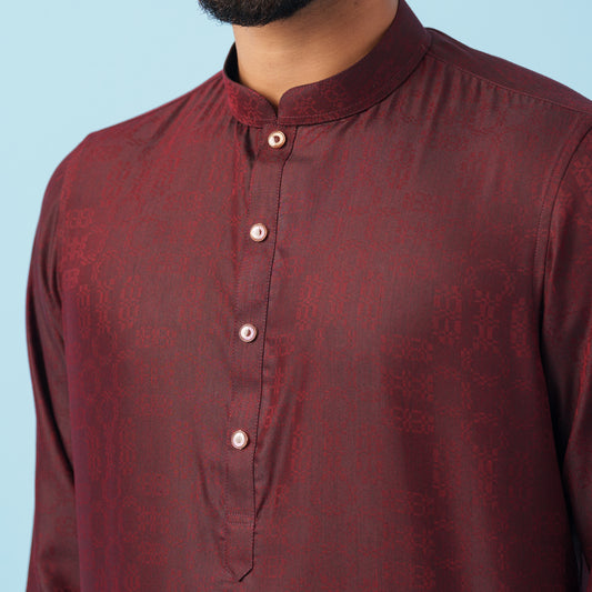 Royal Panjabi (Maroon)