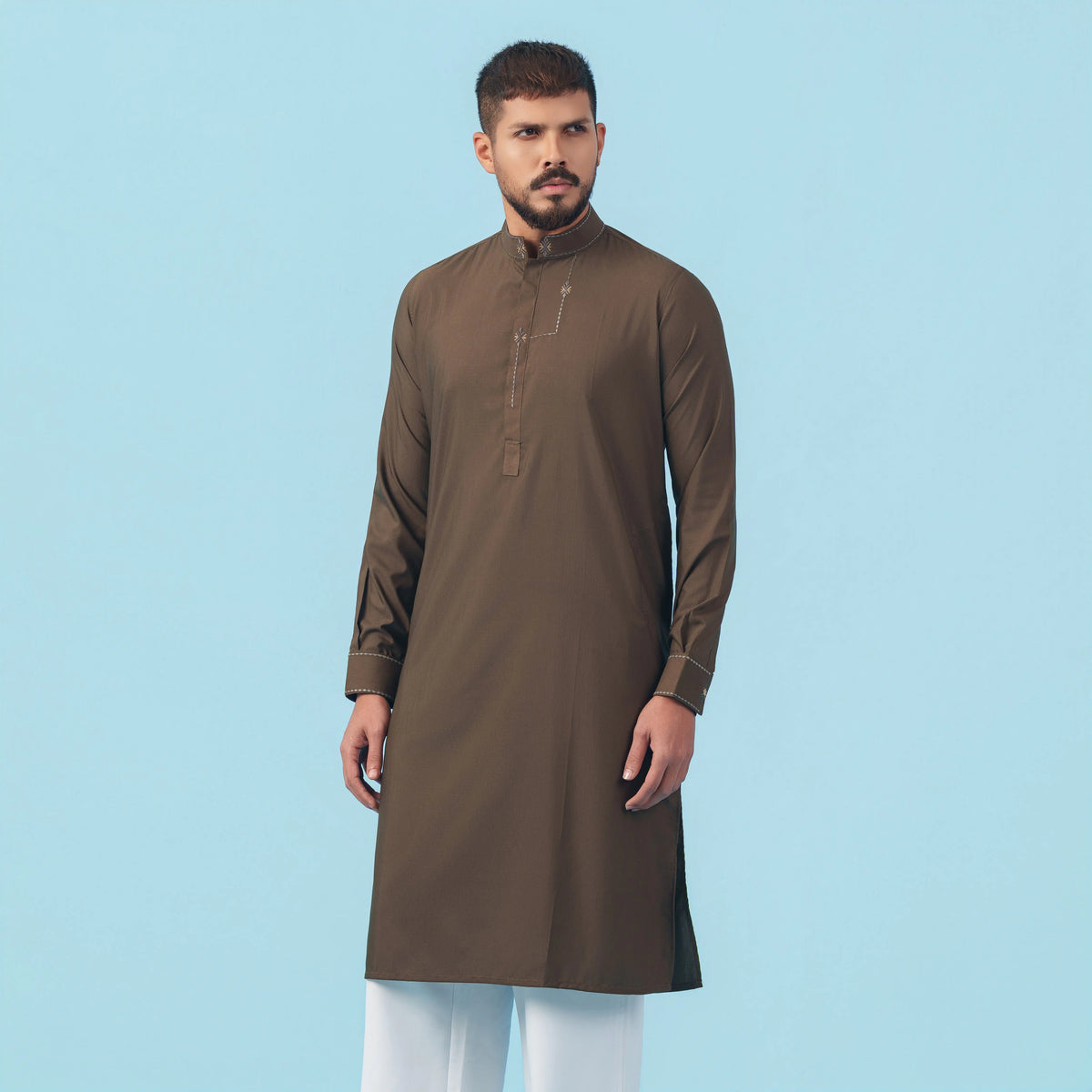Signature Panjabi (Dark Brown) Yamaan