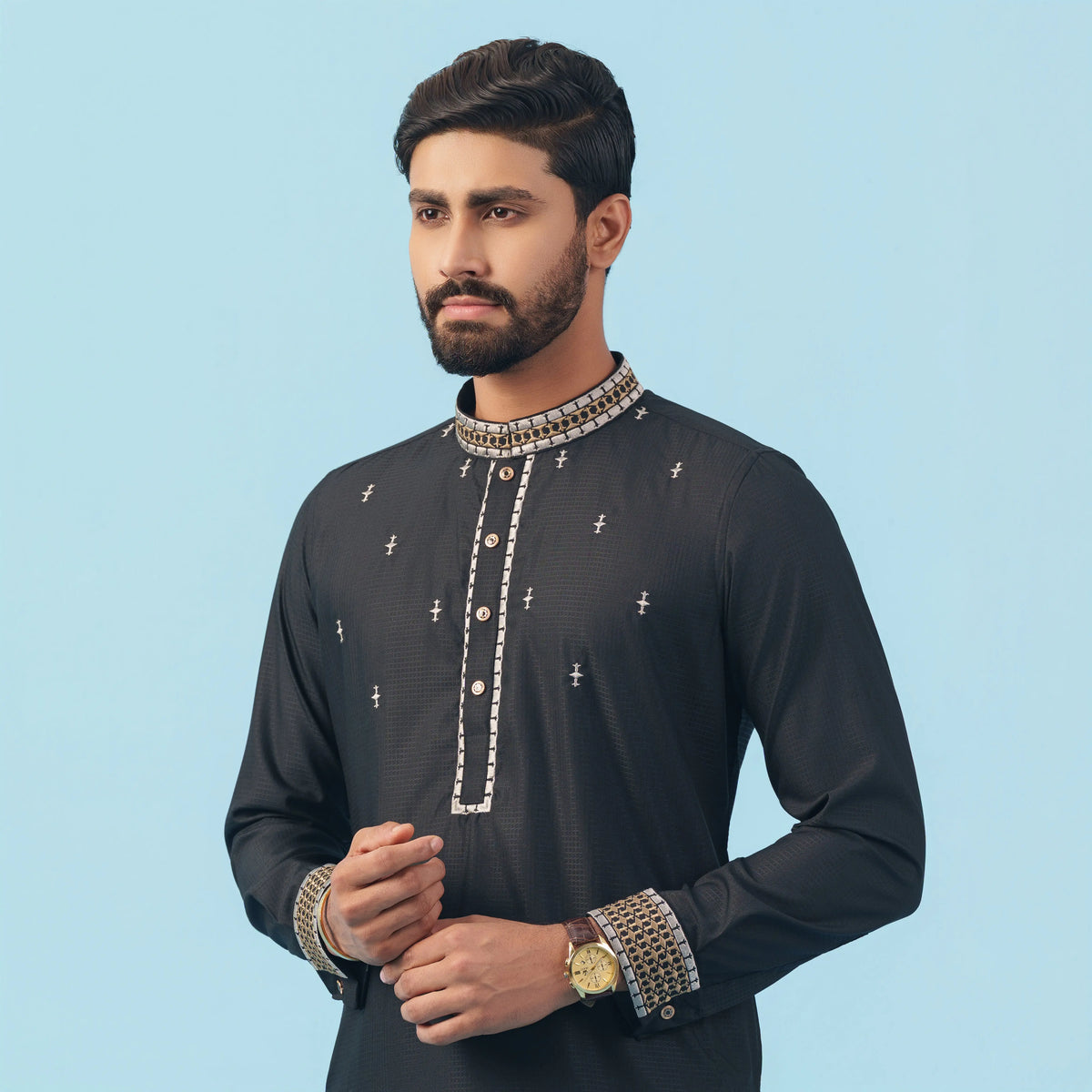 Imperial Panjabi (Black) Yamaan