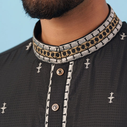 Imperial Panjabi (Black) Yamaan