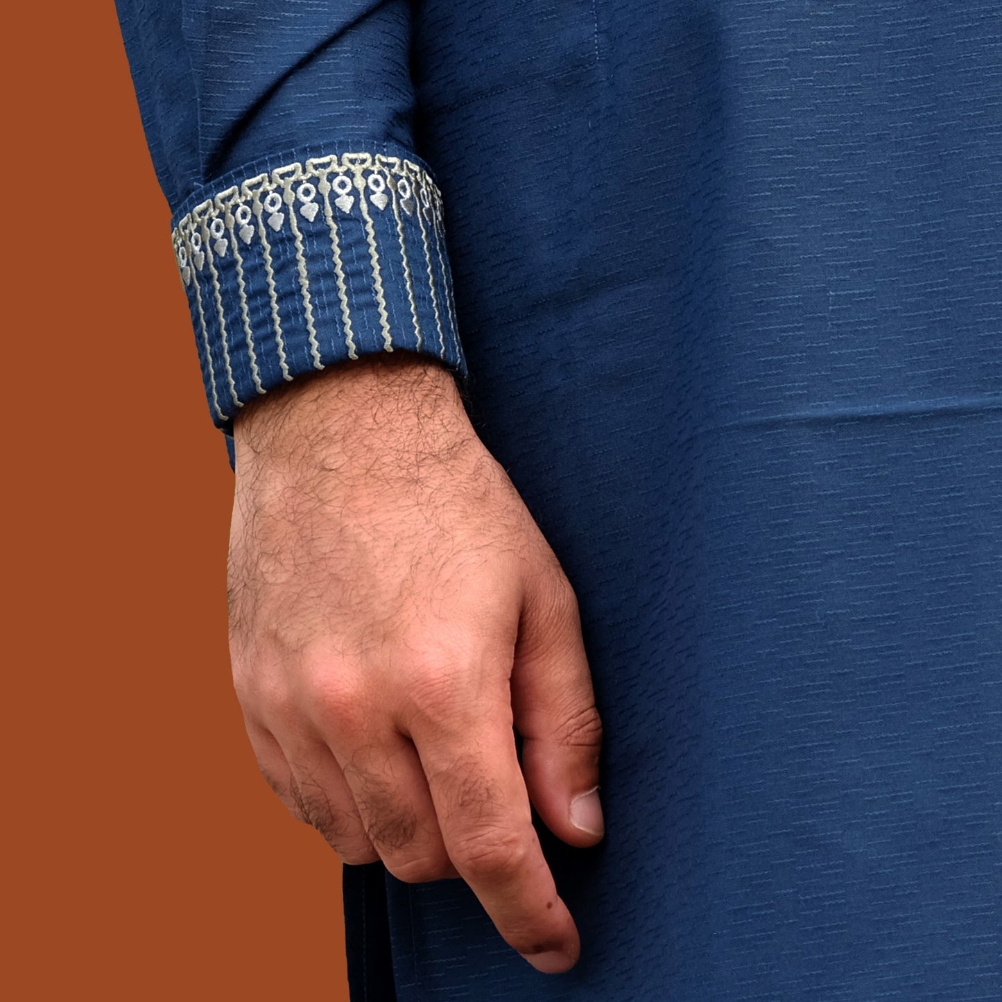 Imperial Panjabi (Navy Blue)