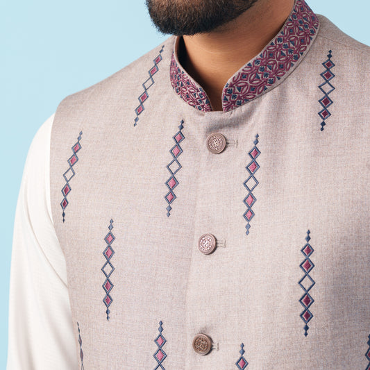 Imperial Waistcoat (Light Grey)