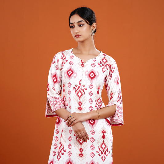 Signature 2-Piece Set (White- Red printed)