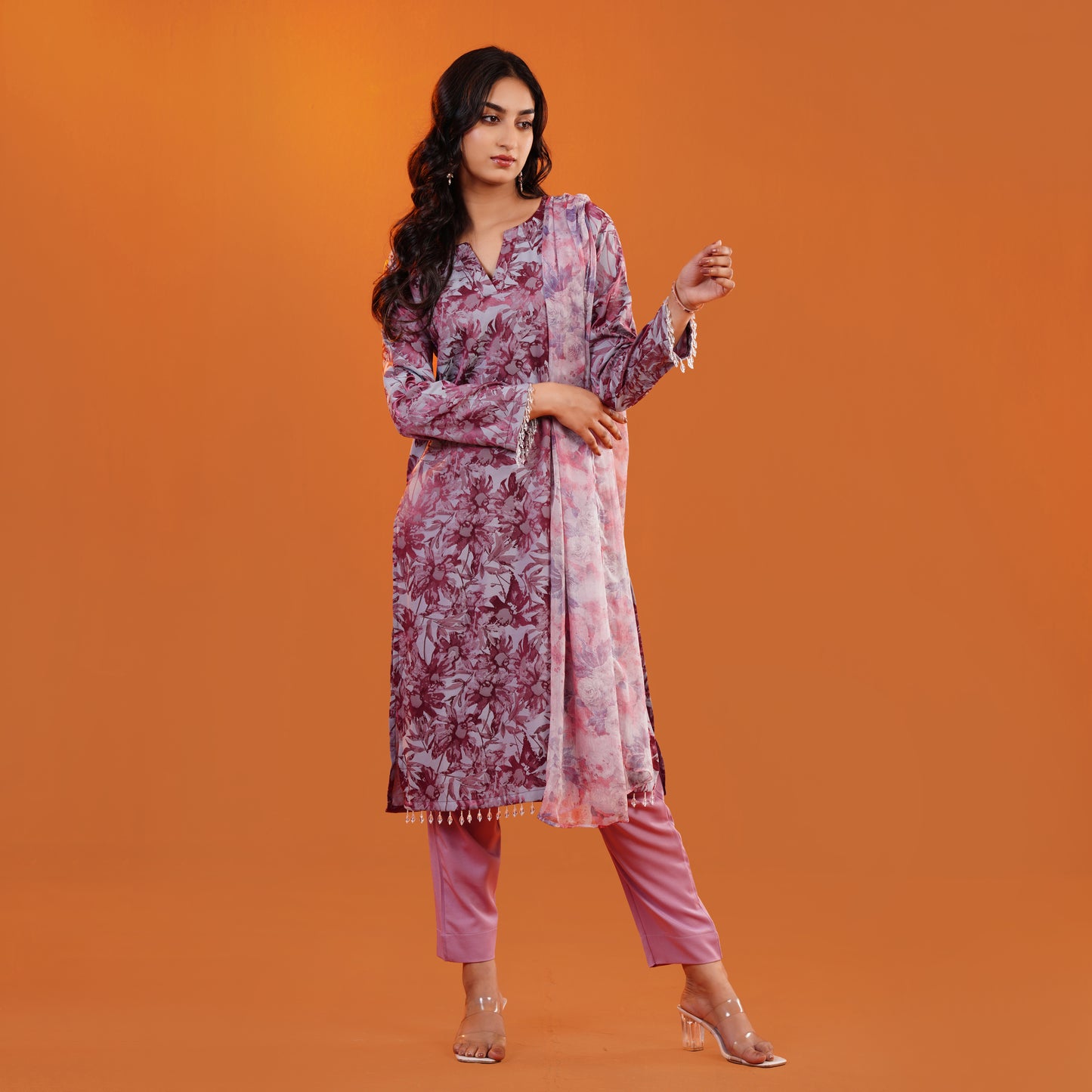 Imperial 3-Piece Set (Dark Pink)