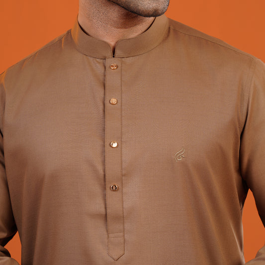 Signature Kabli Panjabi (Light Brown)