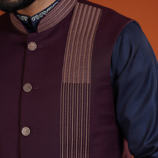 Imperial Waistcoat (Maroon)