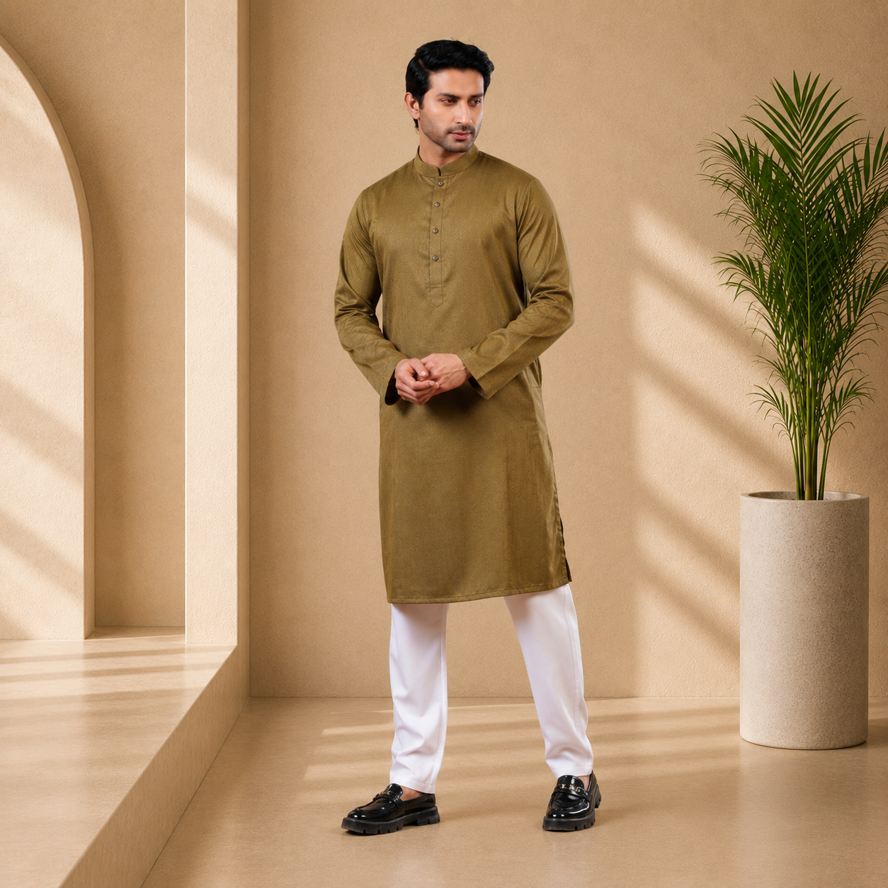 Royal Panjabi (Light Brown)