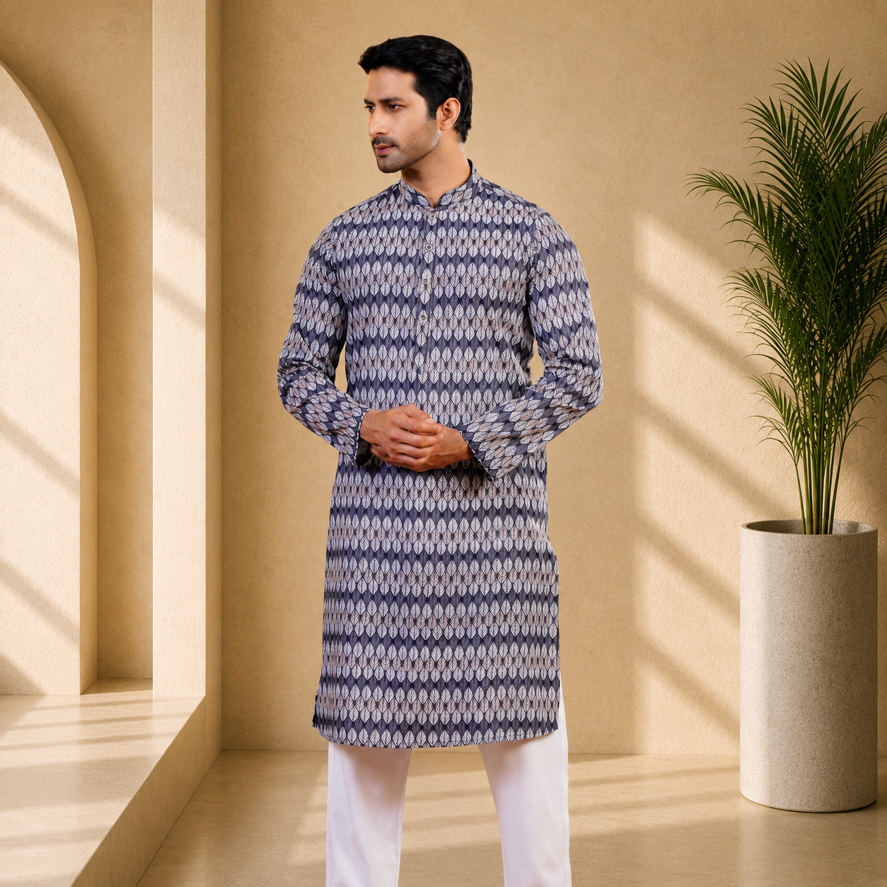 Royal Panjabi (Cream)