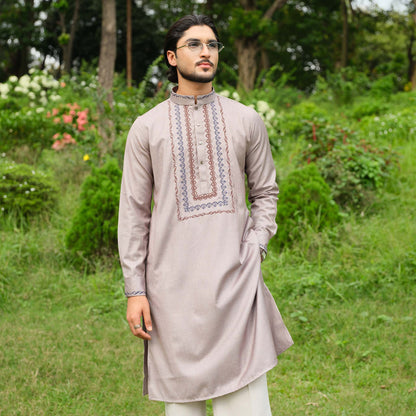 Imperial Panjabi (Purplish-Grey)