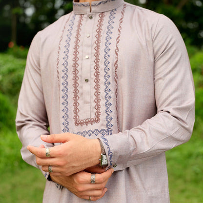 Imperial Panjabi (Purplish-Grey)