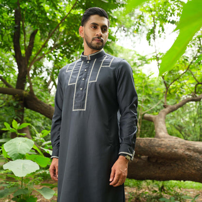 Imperial Panjabi (Dark-Navy)