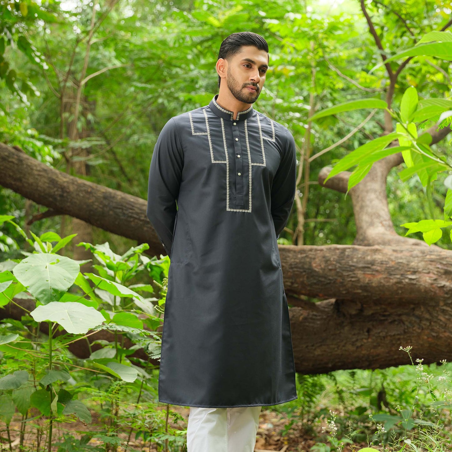Imperial Panjabi (Dark-Navy)