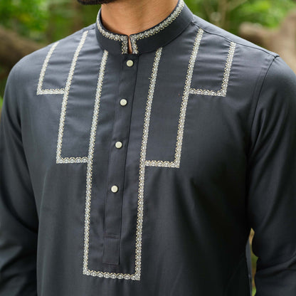 Imperial Panjabi (Dark-Navy)