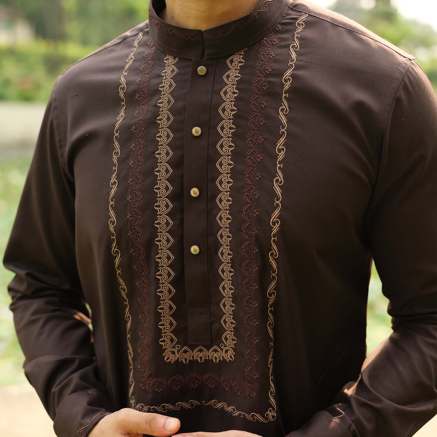 Imperial Panjabi (Dark- Coffee)