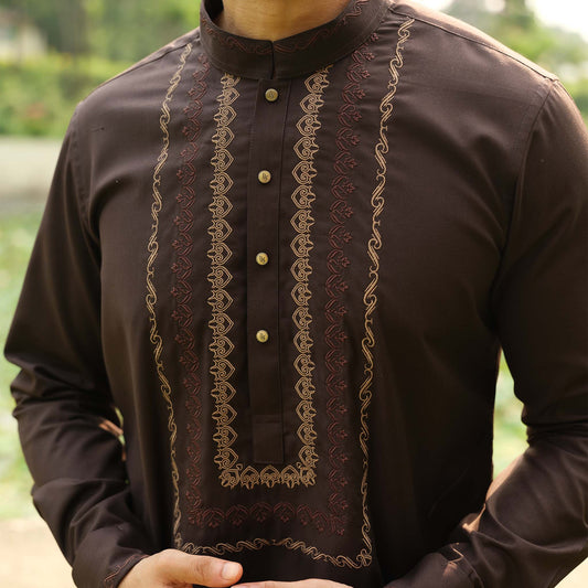 Imperial Panjabi (Dark- Coffee)
