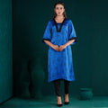 YAMAAN Signature Kurti Royal Blue Printed