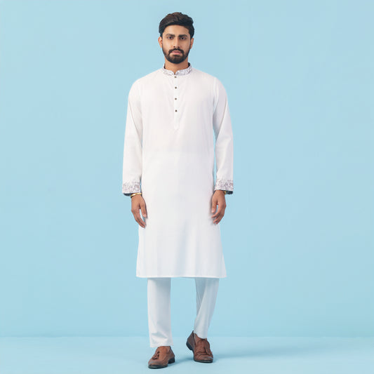 Royal Panjabi (White)