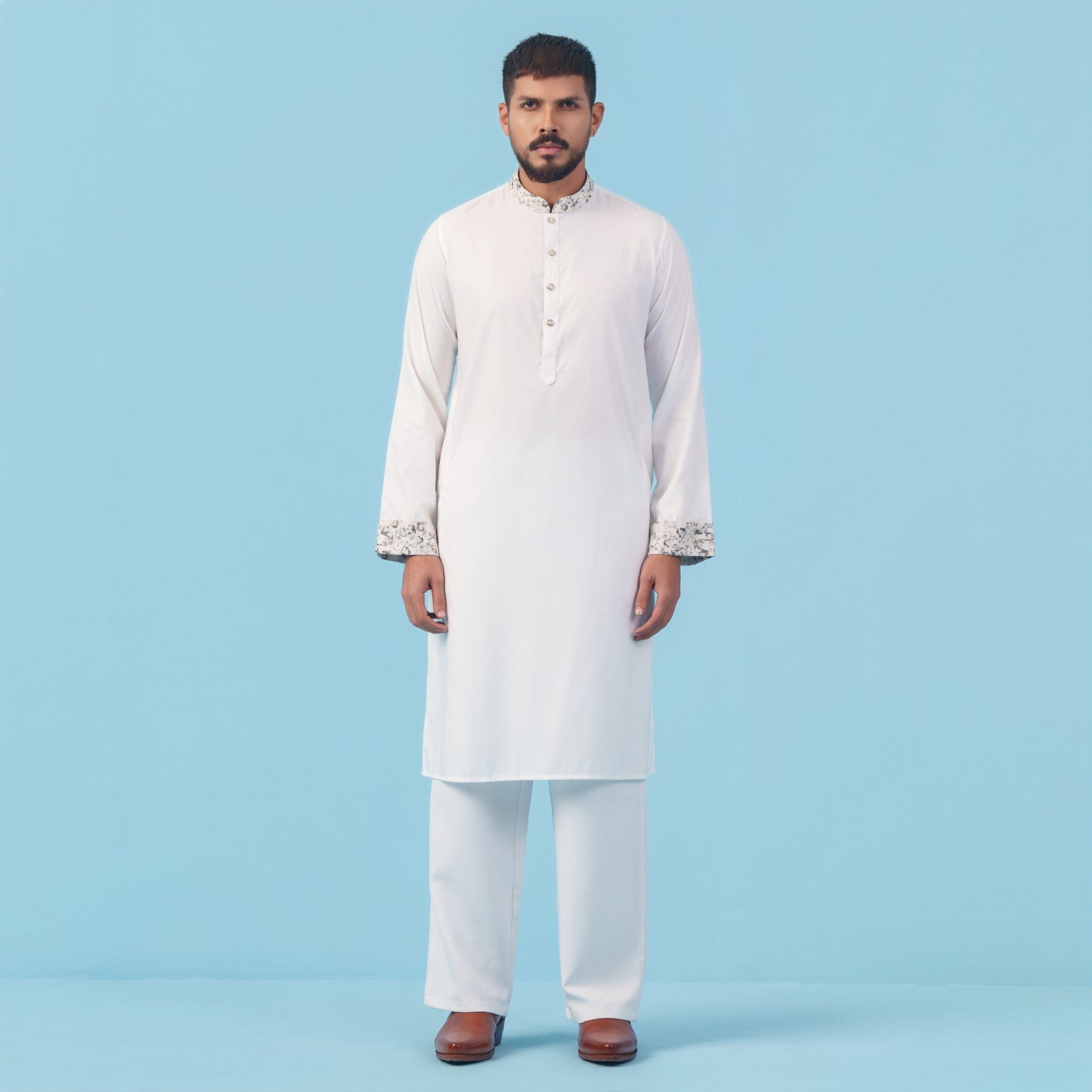 Royal Panjabi (White)