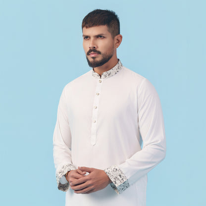 Royal Panjabi (White)