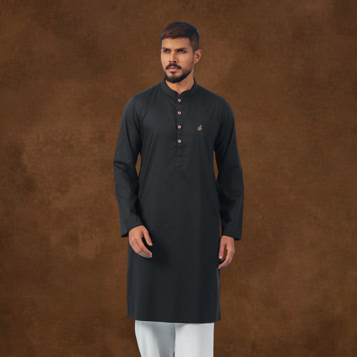 YAMAAN Royal Panjabi Black