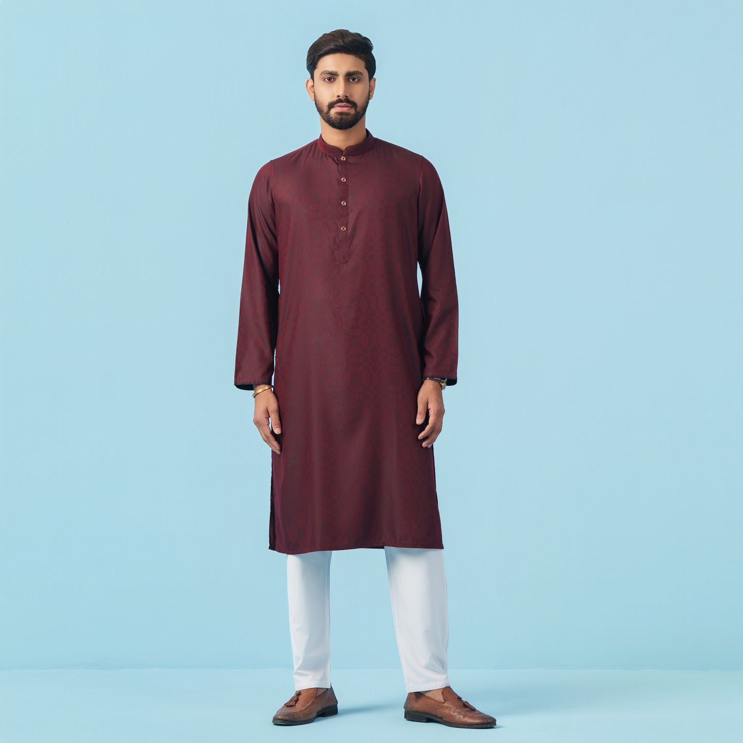 Royal Panjabi (Maroon)