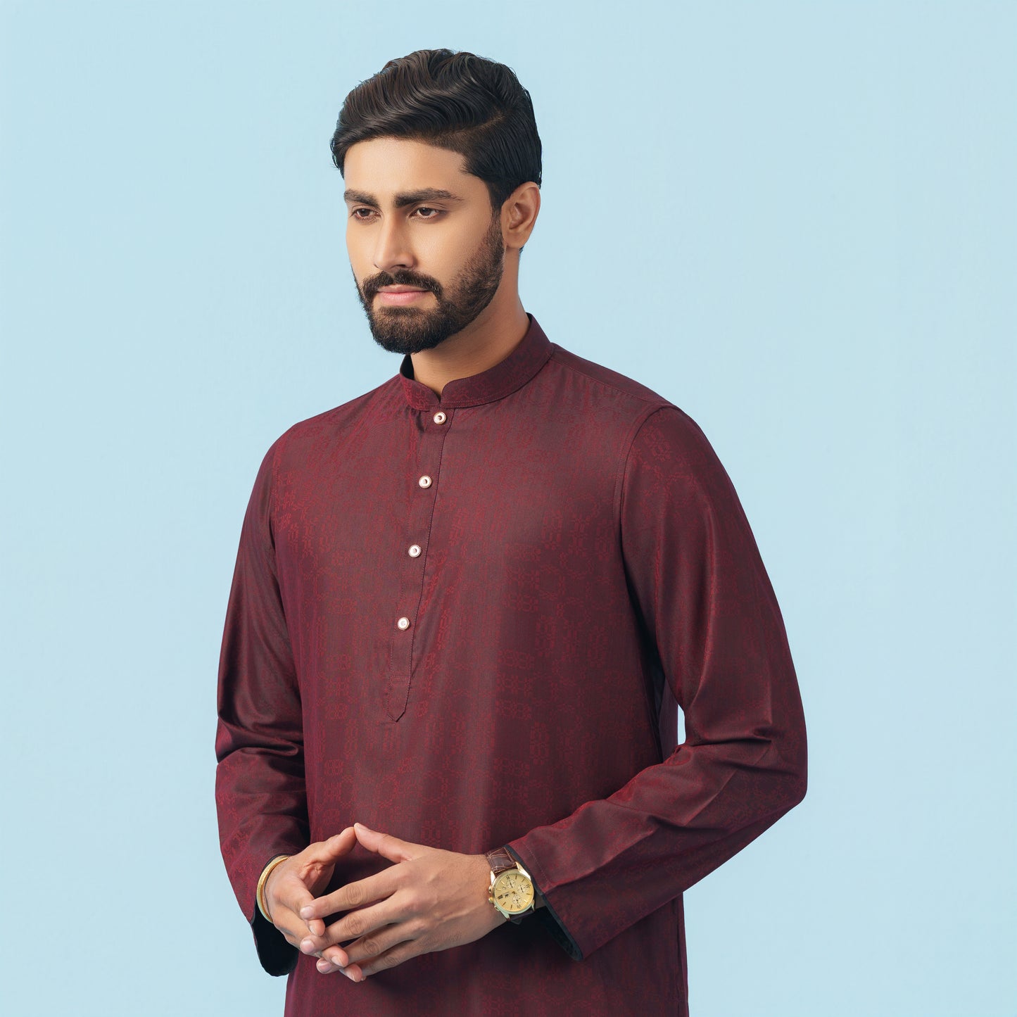 Royal Panjabi (Maroon)