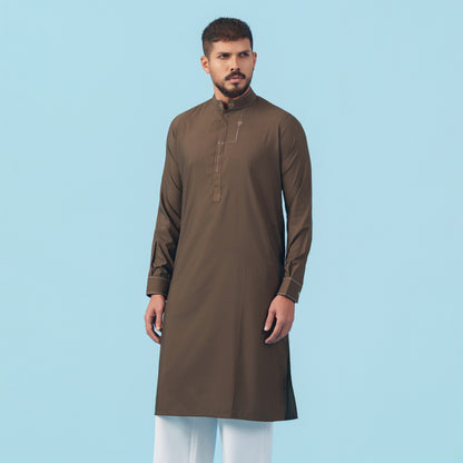 Signature Panjabi (Dark Brown)