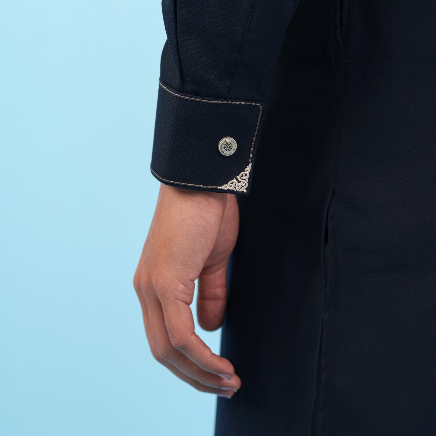 Signature Panjabi (Dark Navy)