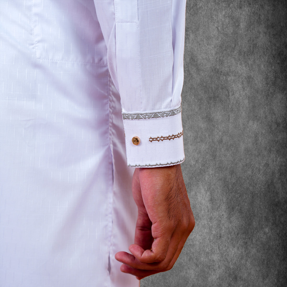 YAMAAN Signature Panjabi White