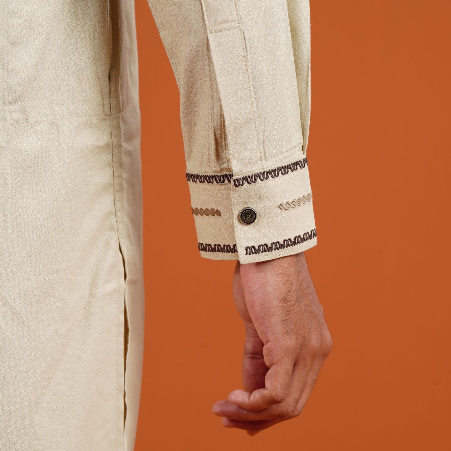 Signature Panjabi (Beige)