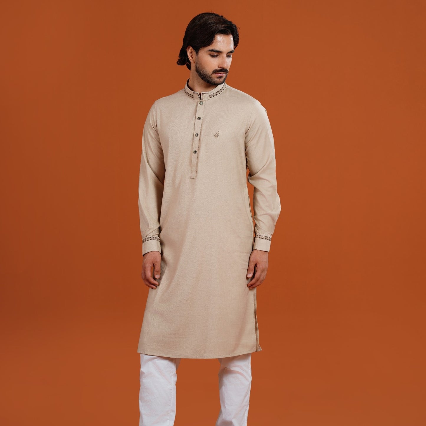 Signature Panjabi (Beige)