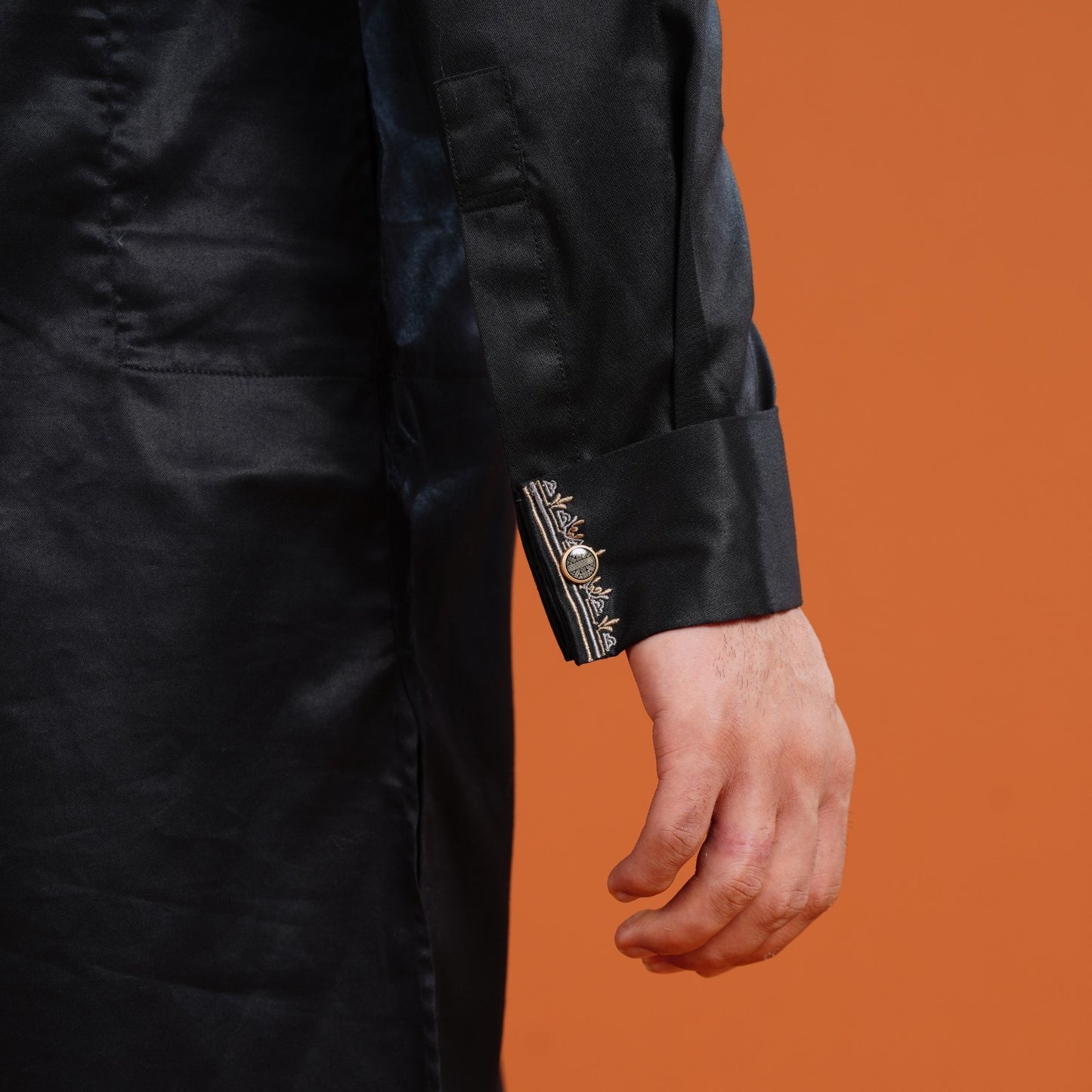 Signature Panjabi (Black)