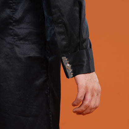 Signature Panjabi (Black)