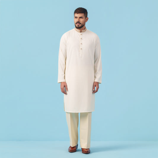Imperial Panjabi (Off White)