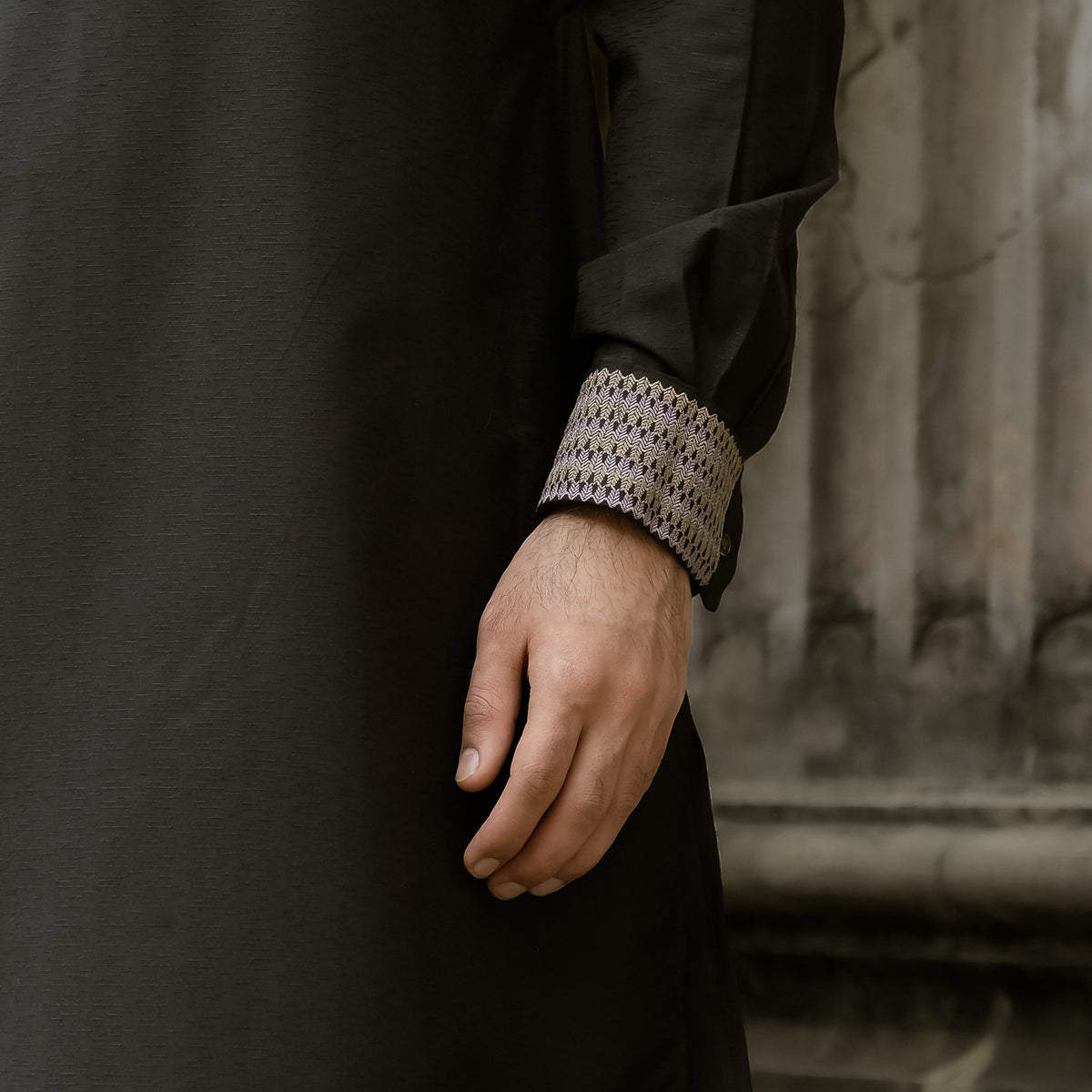 YAMAAN Imperial Panjabi Black