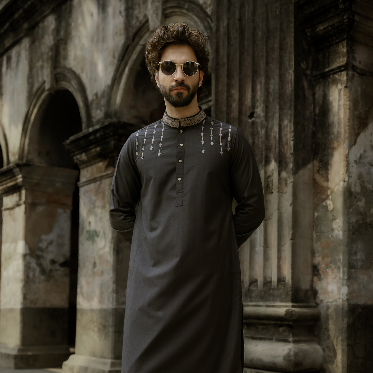 YAMAAN Imperial Panjabi Black