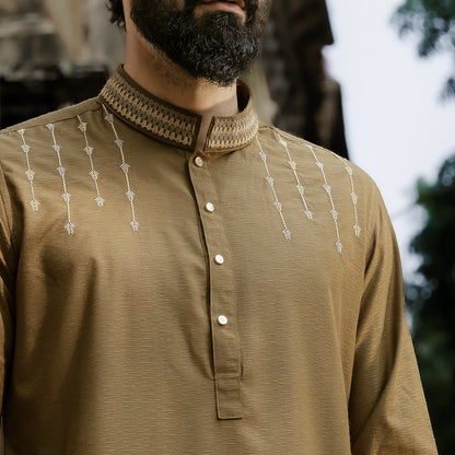 YAMAAN Imperial Panjabi – Dark Brown