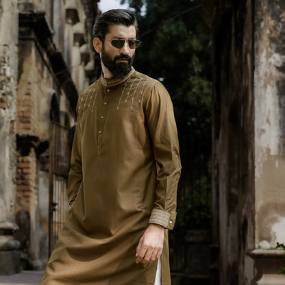 YAMAAN Imperial Panjabi – Dark Brown