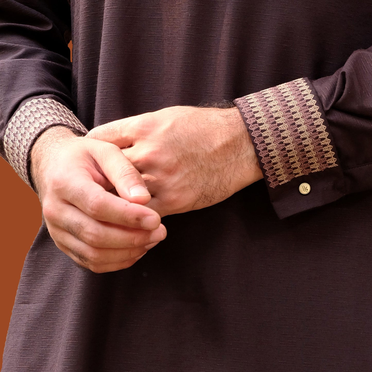 Imperial Panjabi (Dark Maroon)