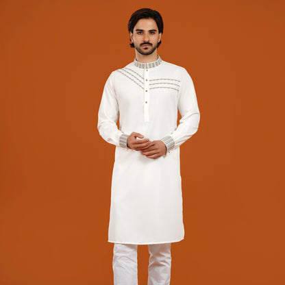 Imperial Panjabi (Off White)