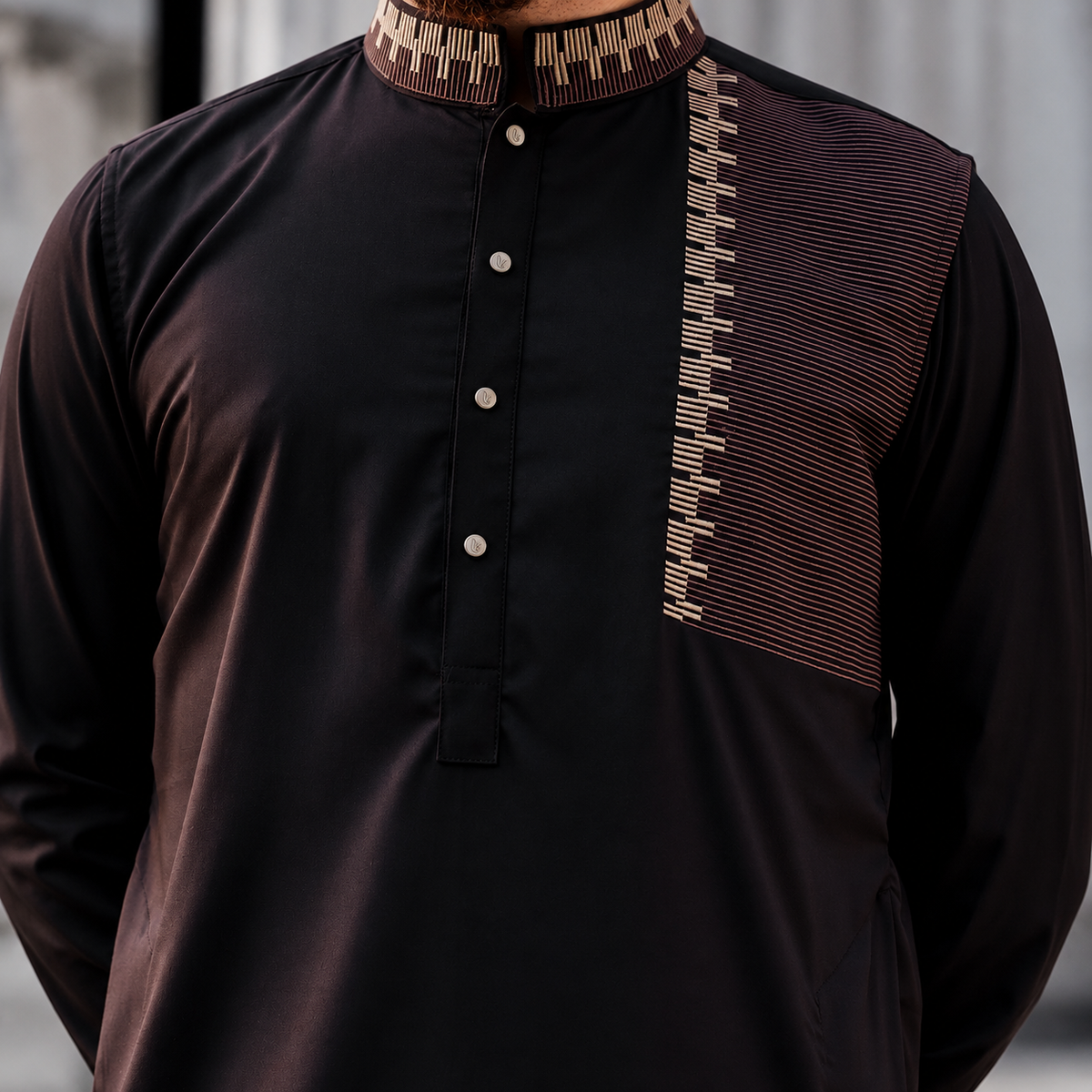 YAMAAN Imperial Panjabi Black