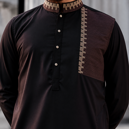 YAMAAN Imperial Panjabi Black