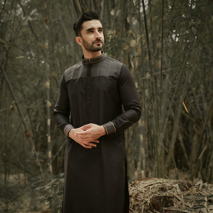 YAMAAN Imperial Panjabi Black