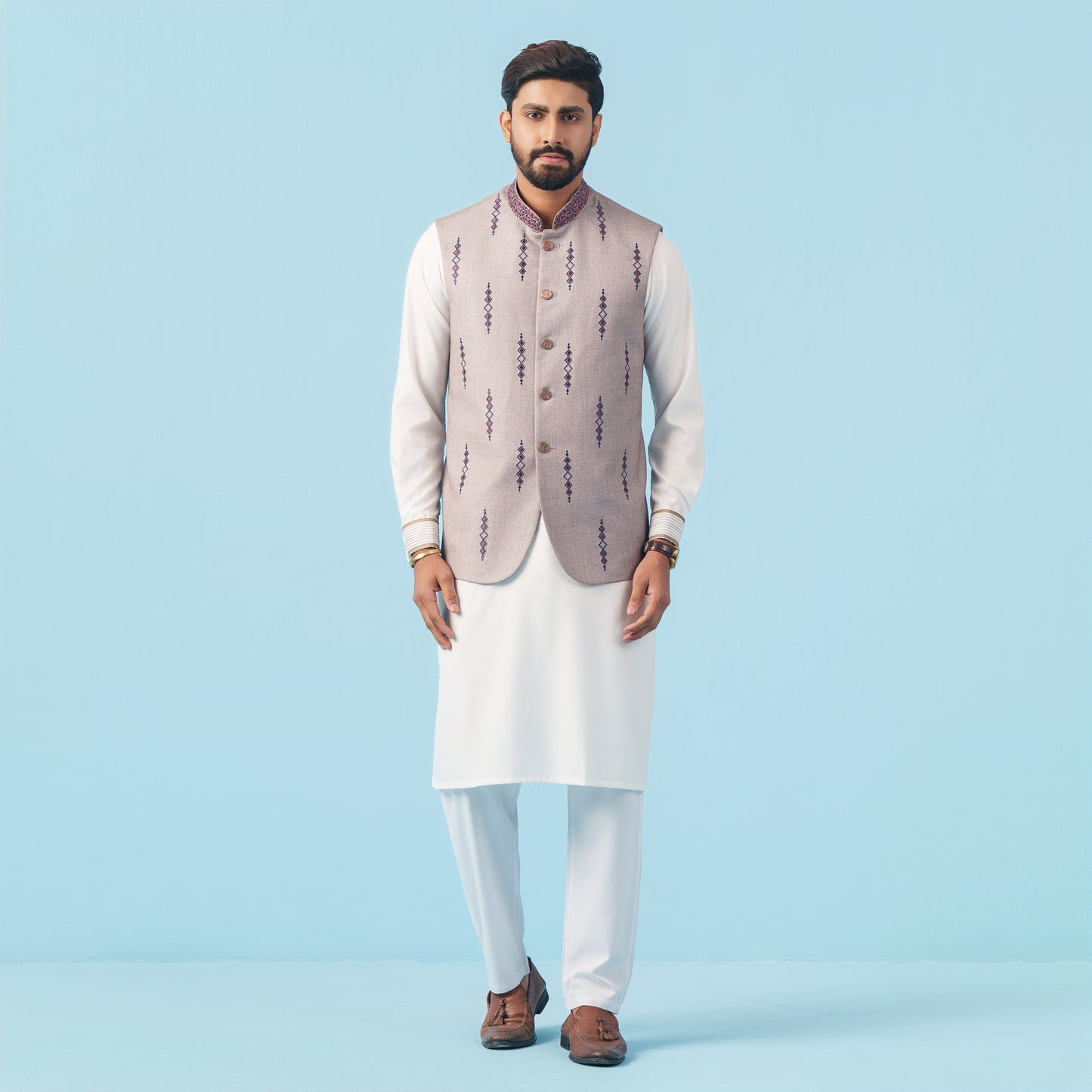 Imperial Waistcoat (Light Grey)