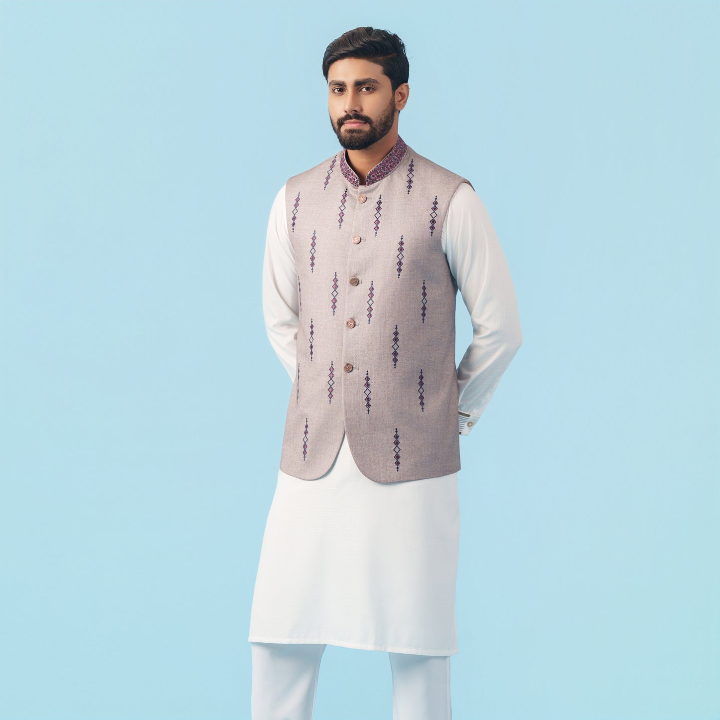 Imperial Waistcoat (Light Grey)