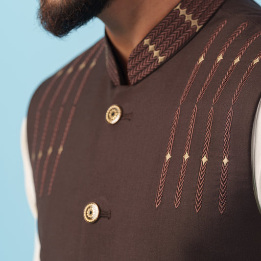Imperial Waistcoat (Dark Choclate)