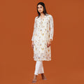 YAMAAN Royal Kurti Off White