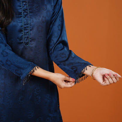 Imperial Kurti (Navy Blue)