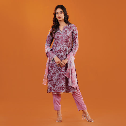 Imperial 3-Piece Set (Dark Pink)