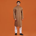 Signature Kabli Panjabi (Light Brown)